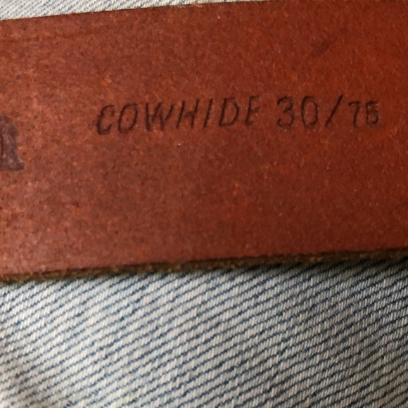 LL Bean Leather Belt - Picture 8 of 8